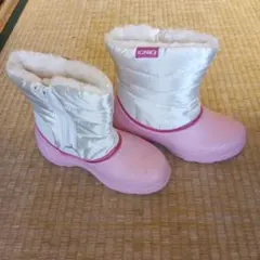IGNIQ ウィンターブーツ ホワイト/ピンク