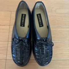 最終値下げ未使用品M.Y COLLECTION ブラックローファー