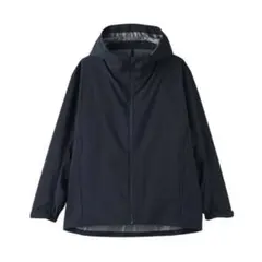 無印良品 ジャケット紳士 透湿撥水フードジャケットメンズ