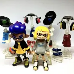 スプラトゥーン2 きせかえギアコレクション フィギュア2体セット 2017年