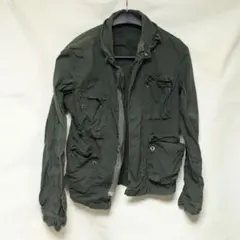 オリーブグリーン ミリタリージャケット Lサイズ