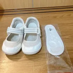 IFME イフミー 上履き 上靴 17.0cm ホワイト バレエシューズ