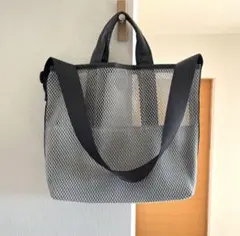 ear PAPILLONNER ダイヤメッシュ2WAYトートバッグLサイズのサムネイル