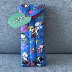 新品　PLAZA スヌーピー　メガネポーチ　ペンポーチ