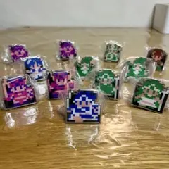 ドラゴンクエスト ふくびき所 職業ドットクリップ 12個まとめ 勇者入り 箱あり