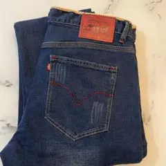 Levi's ダークブルーデニム W表記