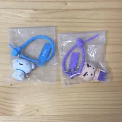 クレヨンしんちゃん カラフルマルチチャーム ぶりぶりざえもん シロ　2個セット