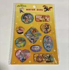 【国内公式正規品・最安値】ディズニー ズートピア ウォーターシール