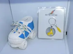 C★Kis-My-Journeyローラーチャーム玉森裕太と貯金箱ローラースケート