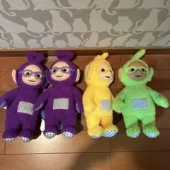 【新品】テレタビーズ サングラスGBぬいぐるみ 4個セットのサムネイル