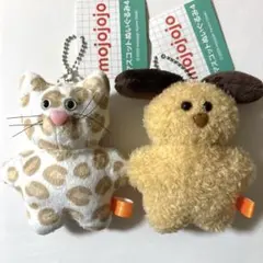 mojojojo マスコットぬいぐるみ4 ねこ いぬ 2点セット