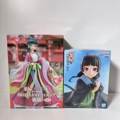 未開封 薬屋のひとりごと 猫猫 マオマオ フィギュア 2体セット ポンチョ他