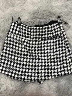 ZARA 千鳥柄　スカートパンツ