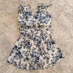 マタニティ用　花柄 ワンピース水着 ショートパンツ一体型のサムネイル