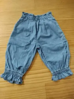 デニム風 パンツ 110