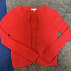 TOCCA カーディガン XS レッドのサムネイル