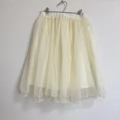 【OLIVE des OLIVE】新品 裾メローチュールスカートのサムネイル