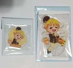 鬼滅の刃 我妻善逸 バレンタイン＆ホワイトデー アクスタ＆ストローチャーム