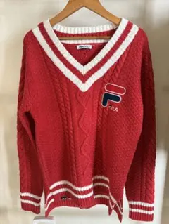 レディース　ゴルフウェア　FILA ニット