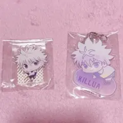 ハンターハンター キルア ゾルディック アクスタ アクリルキーホルダー ガチャ