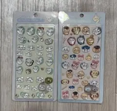 M*O様 ちいかわ　ボンボンドロップシール　モモンガ　みんなポーズ　2種類セット