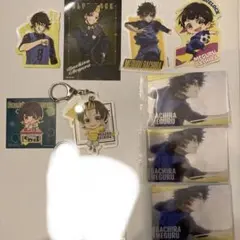 ブルーロック 蜂楽廻 キーホルダー　シール　クリアカード　10点セット