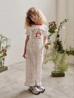 新品　TOM&BOY トムアンドボーイ　花柄パンツ　フリル　6y