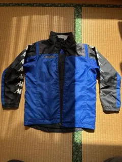 Kappa 子供用ウィンドブレーカー 青黒