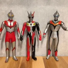ウルトラマン　ソフビ　悪役3体セット