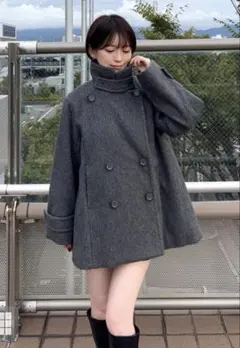 GRL グレイル　シャギー　ミドル　コート[ze939]