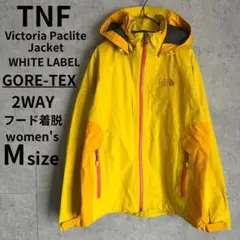 希少　ノースフェイス　マウンテンパーカー　ゴアテックス　フード着脱　イエロー　M