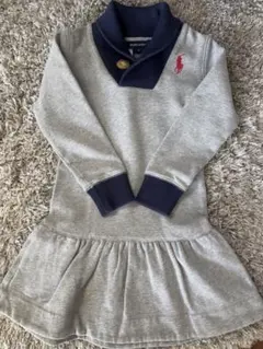 ラルフローレン　裏起毛　ワンピース　120 6T