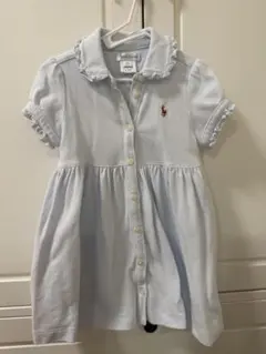 Ralph Lauren 水色 ワンピース 12M