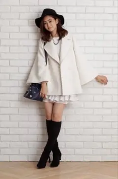 Rirandture フレアテーラーコート ハーフコート