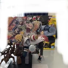 NARUTO NARUTOOP99 B賞　ミナト　九尾　シカマル フィギュア