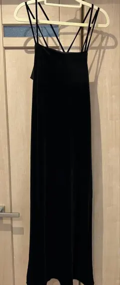 AMERICAN HOLIC ブラックキャミワンピース Lサイズ