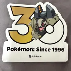 韓国限定 ポケモン ポップアップ 30周年 シール ステッカー テラキオン