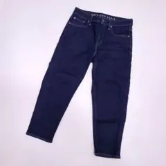 AMERICAN EAGLE ダークブルー ストレートデニム