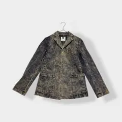 no one else ノーワンエルス ストレッチ マーブル加工 ジャケットのサムネイル