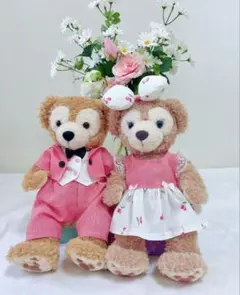 handmadeダッフィー&シェリーメイ用コスチューム♡4点+2点セット