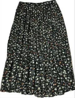 INGNI 花柄プリーツロングスカート