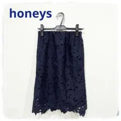 honeys ハニーズ　タイトスカート　オフィスカジュアル　花のサムネイル