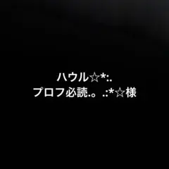 ハウル☆*:. プロフ必読.。.:*☆様のサムネイル