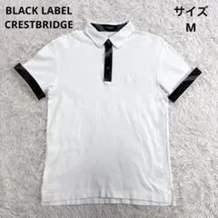 【未使用に近い】ブラックレーベルクレストブリッジ　ポロシャツ チェック Mのサムネイル
