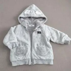ebaby くま耳パーカー　もこもこ