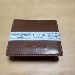 KANSAI YAMAMOTO 牛革 コインケース ブラウン