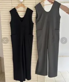 lawgy self cut 2way salopette ブラックのサムネイル