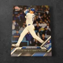 大谷翔平 Topps Now #36 ドジャース移籍後初本塁打