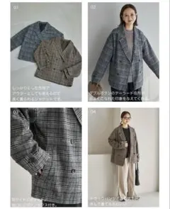 mysa closet 田中里奈　 テーラード ジャケット　茶　　M 限定