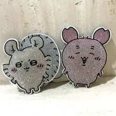 ちいかわラインストーンキーホルダー2 モモンガ・かにちゃんセット